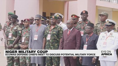 ECOWAS defence chiefs meet to discuss potential military intervention in Niger