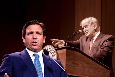 DeSantis urged to defend Trump at debate