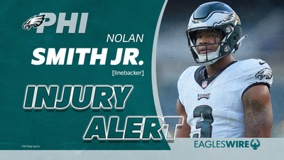 Eagles’ Nolan Smith questionable to return vs. Browns after suffering shoulder injury
