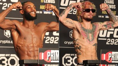 UFC 292 video: Aljamain Sterling, Sean O’Malley make weight in first minutes of window