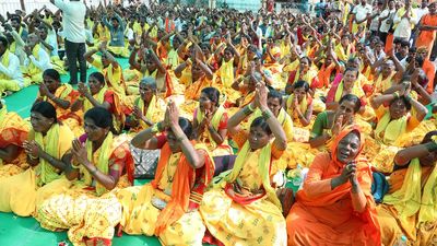 Tamil Nadu devotees trek over 250 km on foot to reach Tirupati