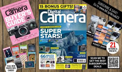 Get 15 bonus gifts with the September 2023 issue of Digital Camera