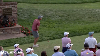 WATCH: DeChambeau Visits US Amateur And Attempts To Drive Par 4 With Persimmon Club