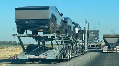 Tesla Cybertruck Sighting Confuses CHP Buttonwillow: "Strange Trucks"