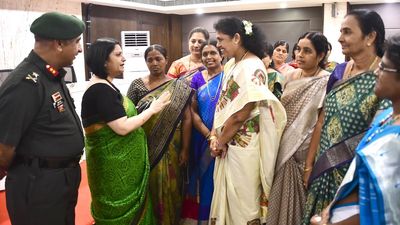 20 Veer Naris of A.P. honoured by Army Wives’ Welfare Association