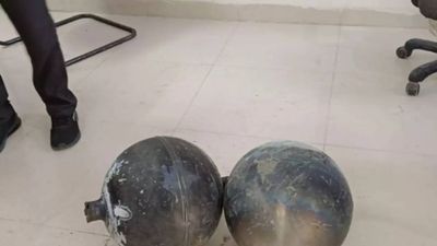 Mysterious metal balls rain down on villages in Madhya Pradesh, sparking confusion and speculation