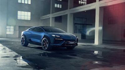 Lamborghini’s First EV Concept Is Part Supercar, Part SUV