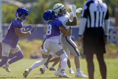 Watch highlights from Rams’ joint practices with Raiders