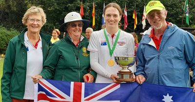 Womens' winning streak continues, Canberran lifts golf croquet trophy