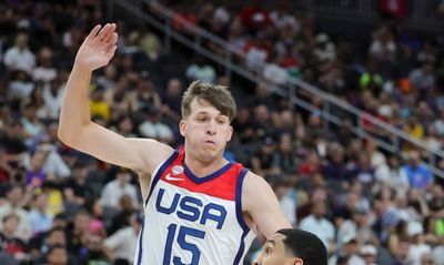 Austin Reaves gives his all-time Team USA starting five