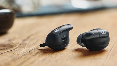 These wireless earphones help you hear conversations through a crowd