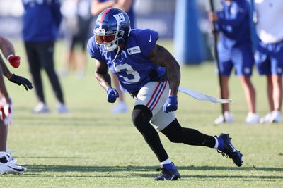 Giants impressed, motivated by return of Sterling Shepard