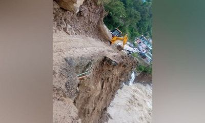 Uttarakhand: Parts of Karnaprayag-Gwaldam National Highway washed away