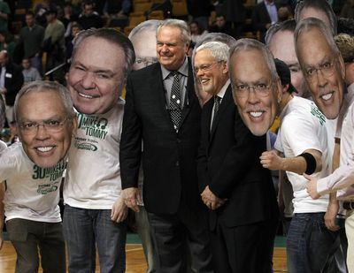 Who will be the next voice of the Boston Celtics after Mike Gorman retires?