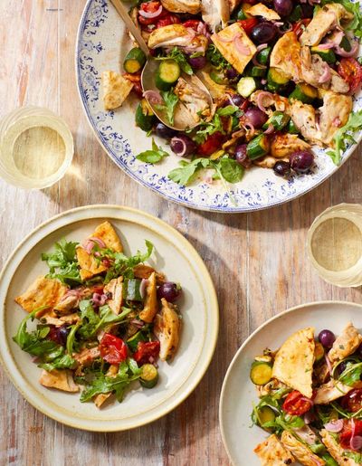 Honey & Co’s recipes for spicy, lamb-stuffed figs and chicken and grape fattoush