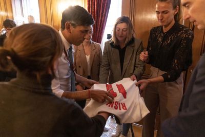 Rishi Sunak tells Lionesses ‘whole nation is rooting for you’ in World Cup final