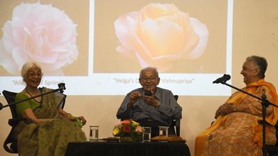 Former bureaucrat, wife come out with a book on roses