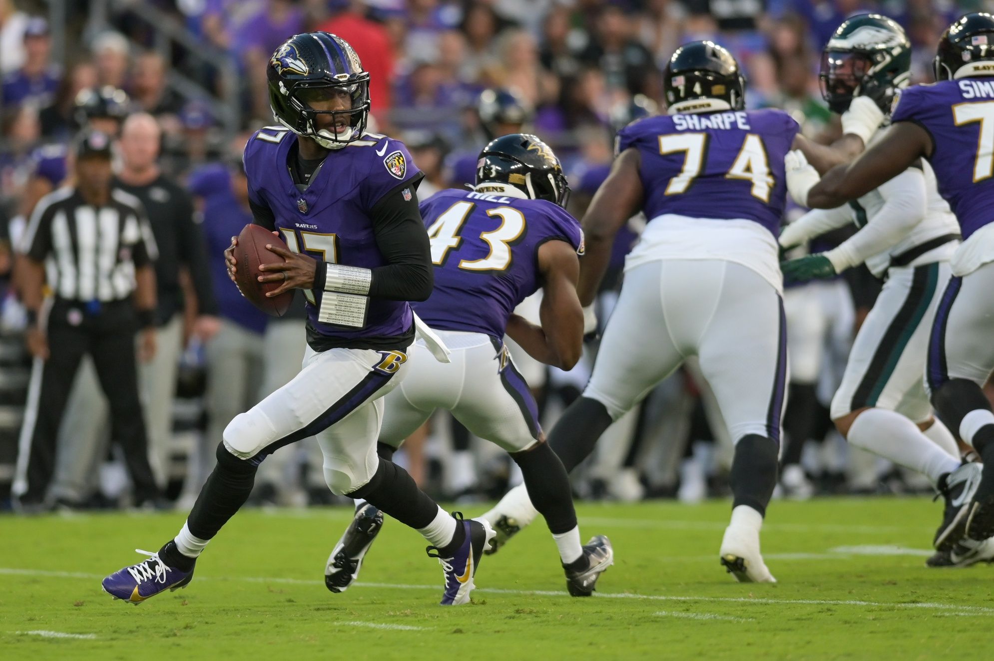 Ravens Qbs Josh Johnson And Anthony Brown To Each 