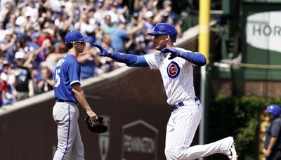 Cody Bellinger puts on his own air show in Cubs’ victory against Royals