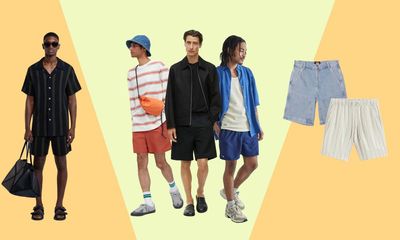 Knees up: colourful men’s shorts aren’t just for summer