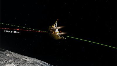 After second deboost, Chandrayaan-3 on glide path to Moon