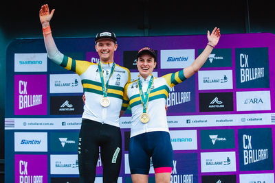Chris Aitken and Katherine Hosking claim Australian elite cyclocross titles
