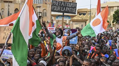 Niger demonstrators stage pro-coup rally after junta warns against intervention