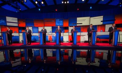 Jaws without the shark: absent Trump looms over Republicans’ first debate