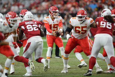 Chiefs QB Patrick Mahomes credits offensive line for excellent preseason performance