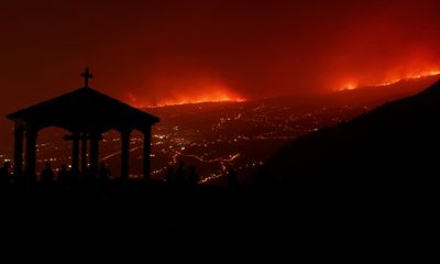 Tenerife wildfire ‘started deliberately’ as blazes in Greece force evacuations
