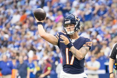 Bears HC Matt Eberflus ‘open’ to having Tyson Bagent as QB2