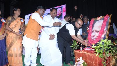 Devraj Urs birth anniversary celebrated