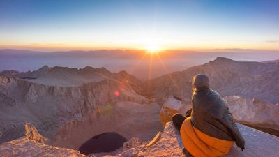 The benefits and beauty of getting an alpine start