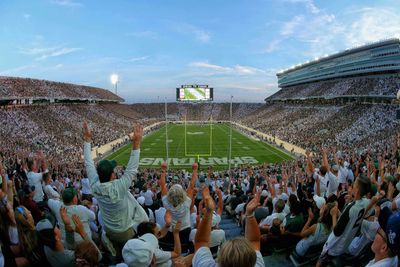 Michigan State football to stripe the stadium against Central Michigan