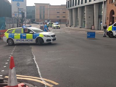 City centre road closed and sealed off due to police incident