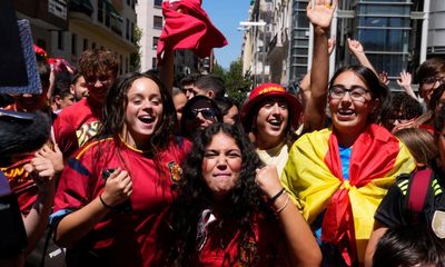 ‘I’m so happy as a woman and as a Spaniard’: World Cup joy in Madrid