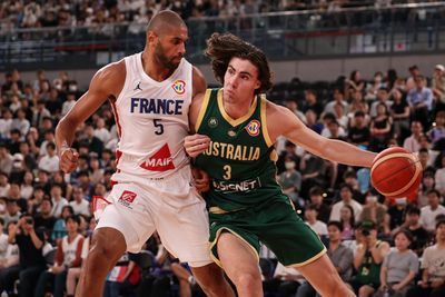 PHOTOS: Best images from Australia’s 78-74 exhibition win over France
