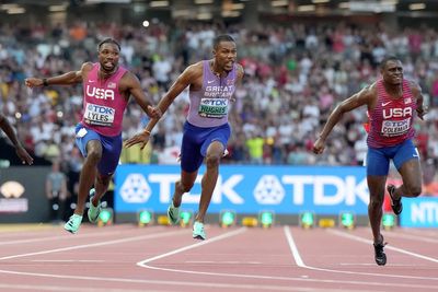 Zharnel Hughes inspired to historic Budapest bronze by Olympic heartbreak
