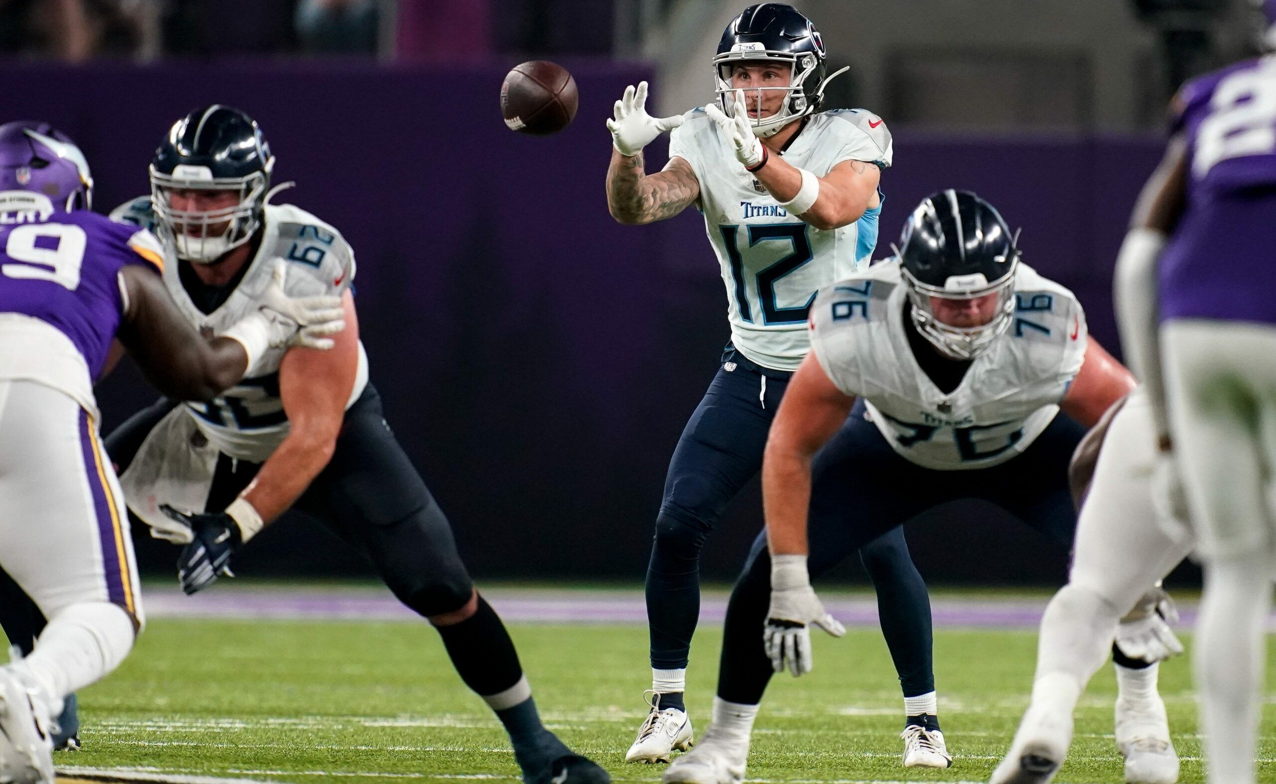 Tennessee Titans' PFF grades and OL, coverage, pass-rush stats: Week 4