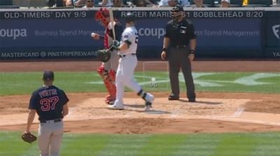 MLB Fans Crush Home Plate Ump for Laughably Bad Missed Call in Red Sox-Yankees