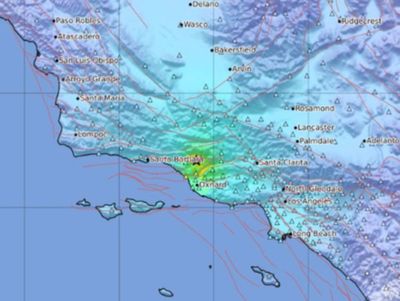 Magnitude 5.1 earthquake hits Ventura County as Tropical Storm Hilary arrives in Southern California