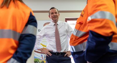 Mark McGowan has been auditioning for his new mining job for six years