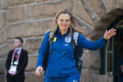 England Lionesses cheered and applauded at airport as they begin journey home