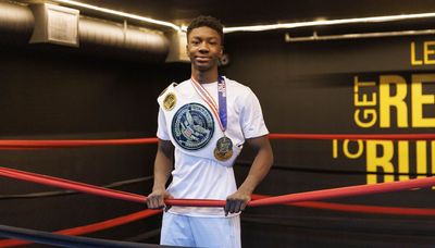Champion boxer Joseph ‘Jo Jo’ Awinongya Jr. forges his own path as he starts college — at 16