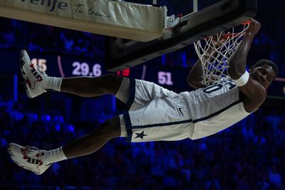 Steve Kerr praises Anthony Edwards following 34-point performance vs. Germany