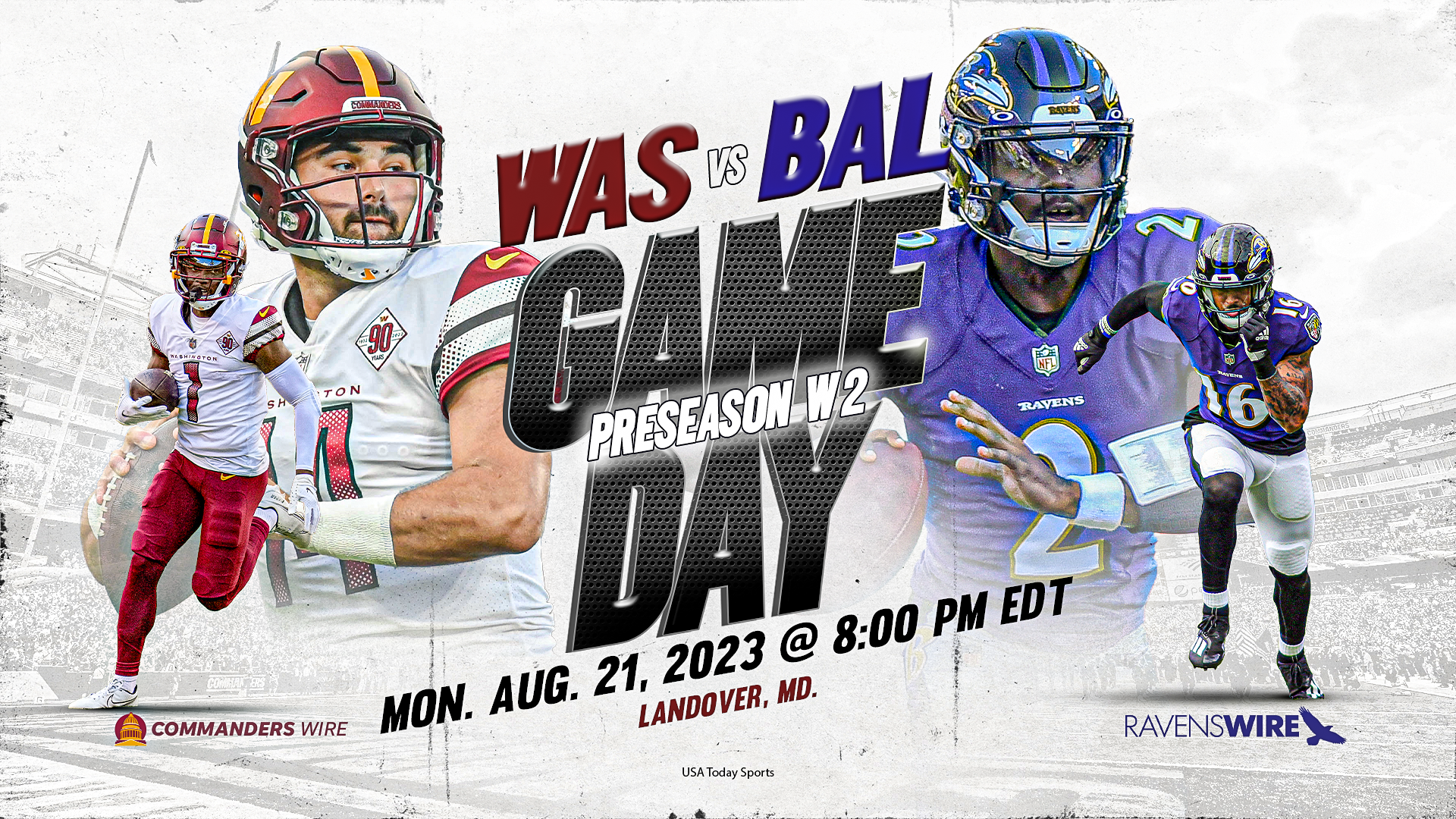 Ravens vs. Commanders: 10 players to watch in second preseason outing