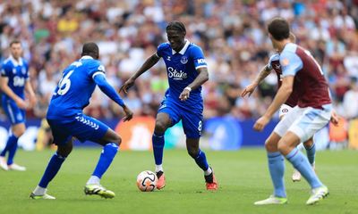 Everton condemn ‘vile’ racist abuse of Amadou Onana after Aston Villa defeat