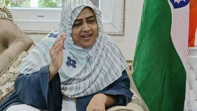 Mahila Empowerment Party chief Nowhera Shaik welcomes PM Narendra Modi's announcement of creating 2 crore 'lakhpati didis'