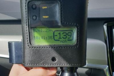 Driver caught going 139mph on Scottish road, police say