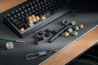 The BlackWidow V4 75% Is Razer’s First Mechanical Gaming Keyboard With Hot-Swappable Switches